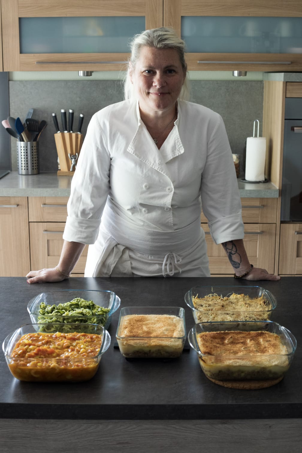 Lorenza Souchet, cheffe à domicile